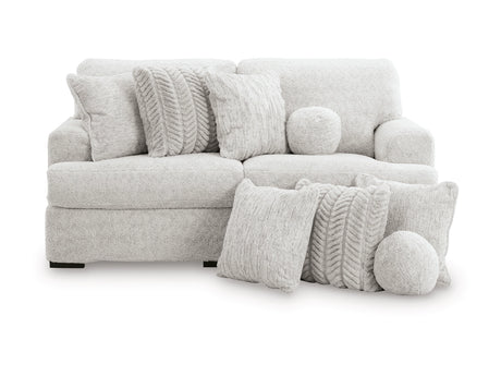 Cuddle Plush Arctic 2-Piece Modular Loveseat by Ashley at Eve Furniture