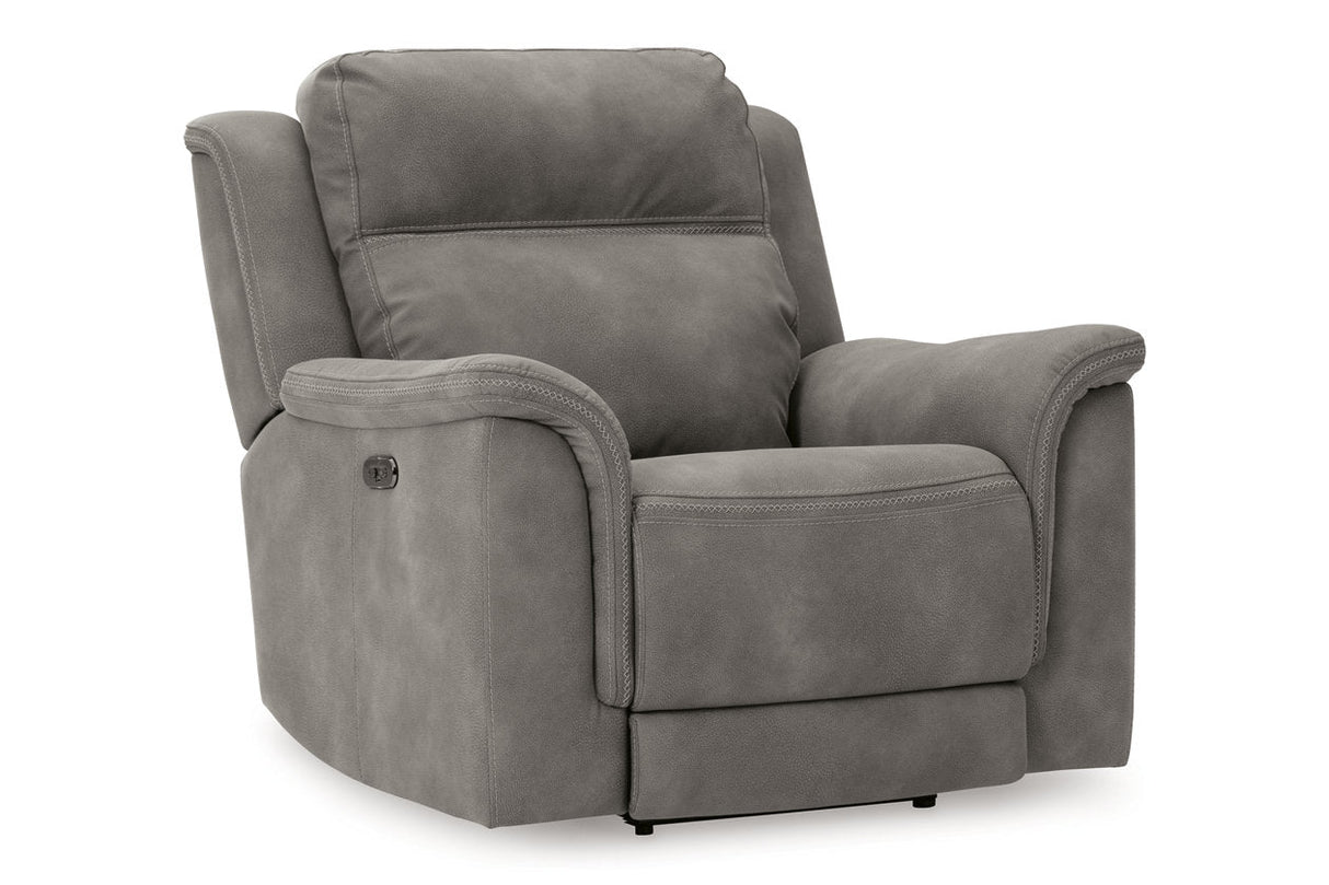 Next-Gen DuraPella Slate Power Reclining Sofa, Loveseat and Recliner