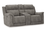 Next-Gen DuraPella Slate Power Reclining Sofa, Loveseat and Recliner