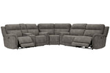 Next-Gen DuraPella Slate 3-Piece Power Reclining Sectional