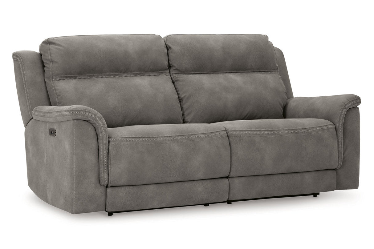 Next-Gen DuraPella Slate Power Reclining Sofa, Loveseat and Recliner