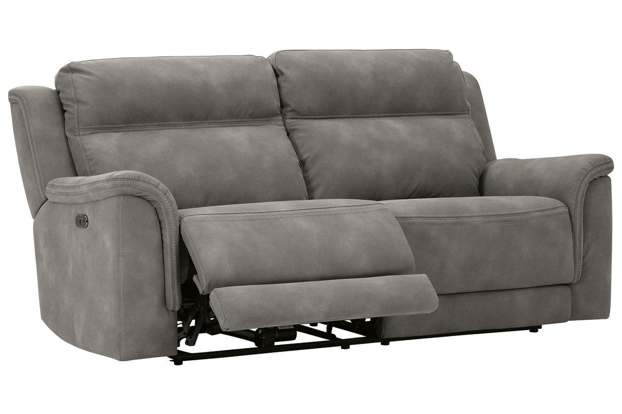 Next-Gen DuraPella Slate Power Reclining Sofa