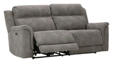 Next-Gen DuraPella Slate Power Reclining Living Room Set