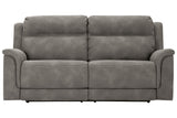 Next-Gen DuraPella Slate Power Reclining Sofa