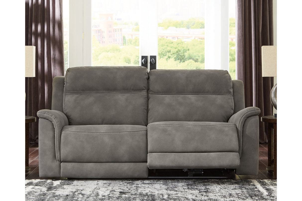 Next-Gen DuraPella Slate Power Reclining Sofa