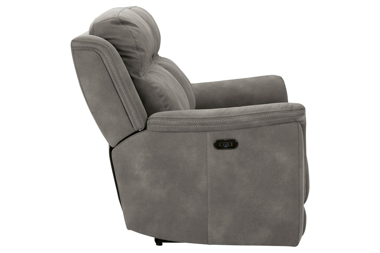 Next-Gen DuraPella Slate Power Reclining Sofa