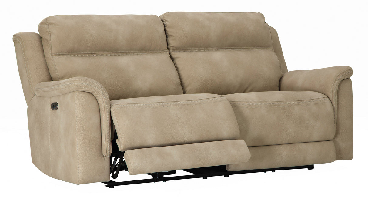 Next-Gen DuraPella Sand Power Reclining Living Room Set