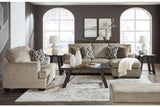 Stonemeade  Sofa Chaise, Oversized Chair, and Ottoman