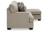 Stonemeade  Sofa Chaise, Oversized Chair, and Ottoman