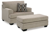 Stonemeade  Oversized Chair and Ottoman