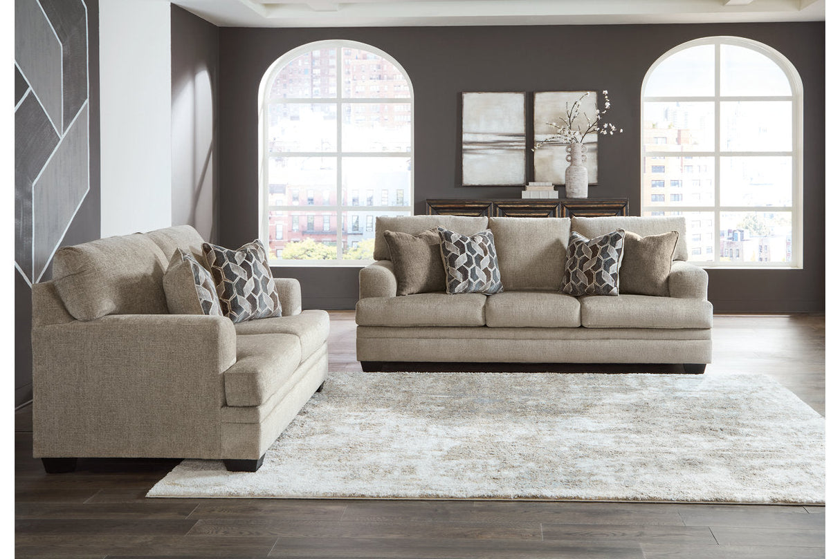 Stonemeade  Sofa, Loveseat, Oversized Chair and Ottoman