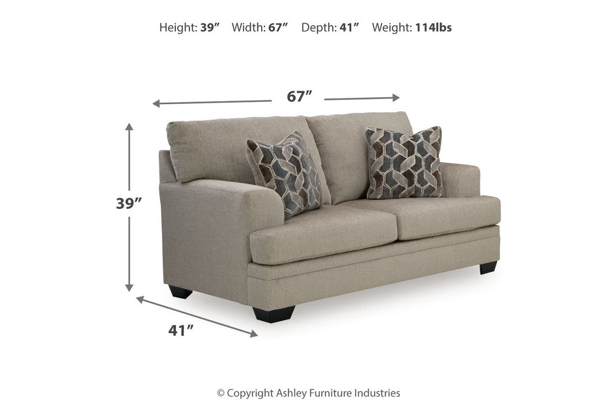 Stonemeade  Sofa, Loveseat, Oversized Chair and Ottoman