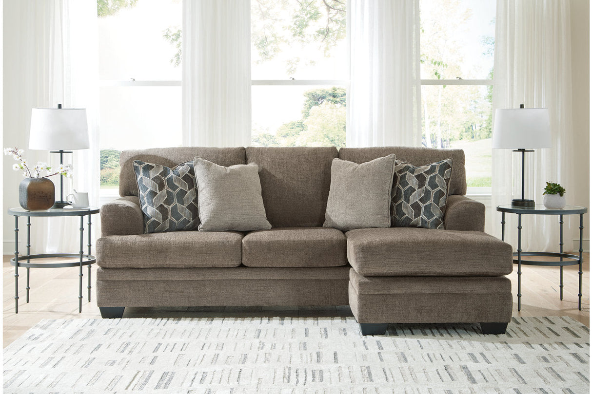 Stonemeade  Sofa Chaise, Oversized Chair and Ottoman