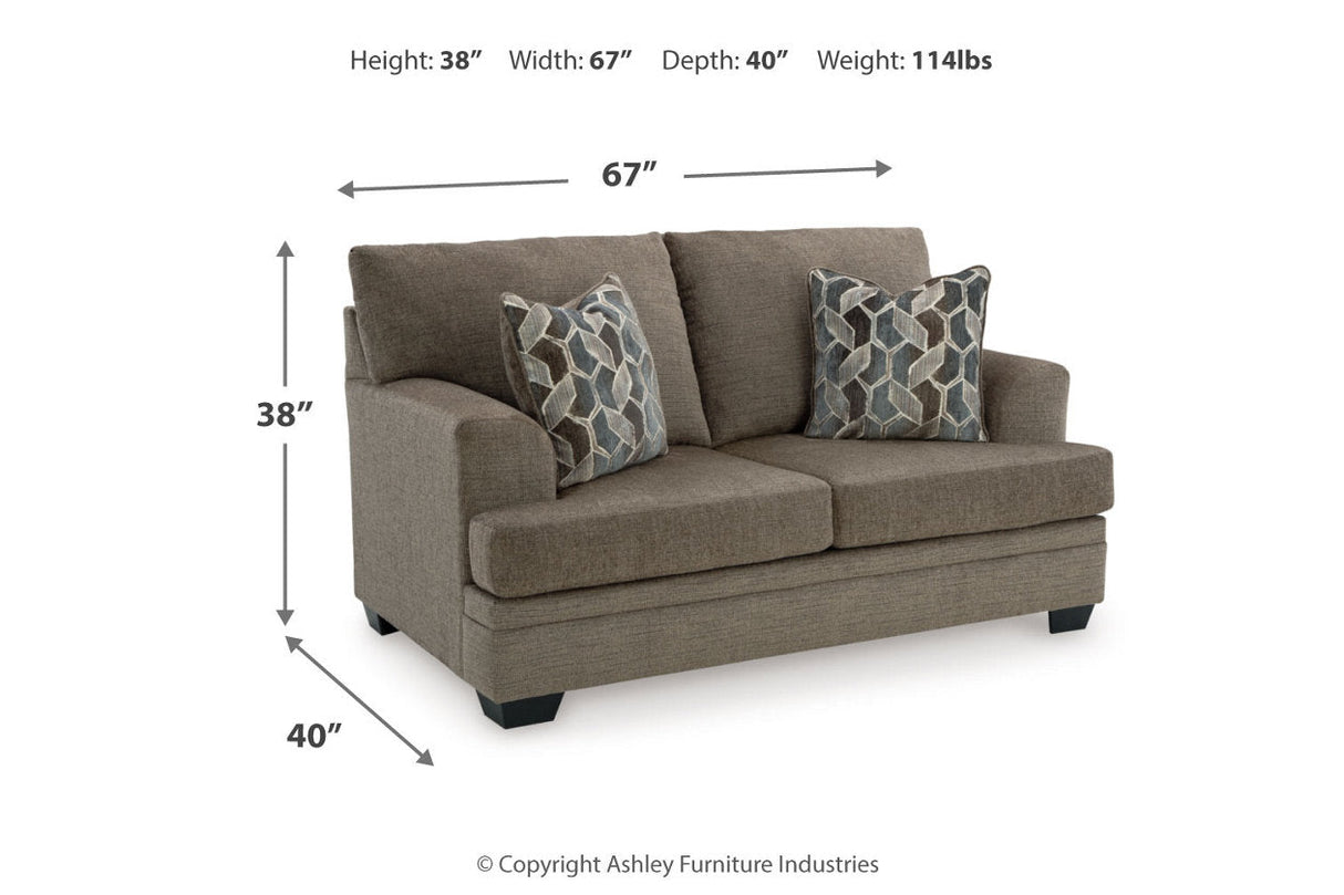 Stonemeade  Sofa, Loveseat, Oversized Chair and Ottoman