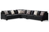 Lavernett Charcoal 4-Piece Sectional