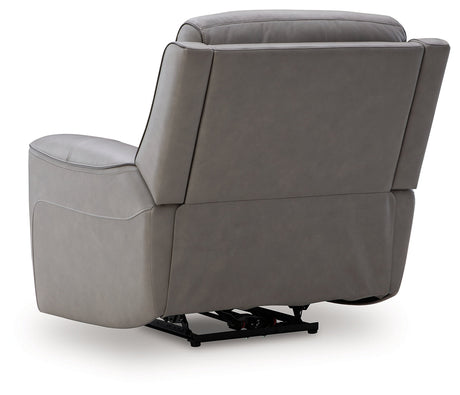 5Z-Comfort Coin Power Recliner by Ashley at Eve Furniture