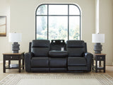 5Z-Comfort Onyx Power Reclining Living Room Set by Ashley at Eve Furniture