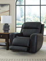 5Z-Comfort Onyx Power Reclining Living Room Set by Ashley at Eve Furniture