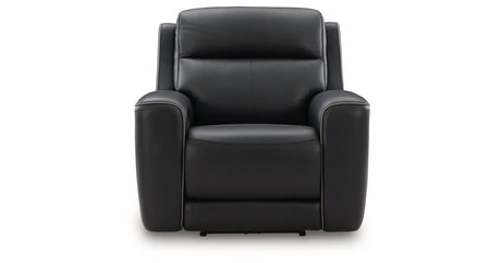5Z-Comfort Onyx Power Reclining Living Room Set by Ashley at Eve Furniture