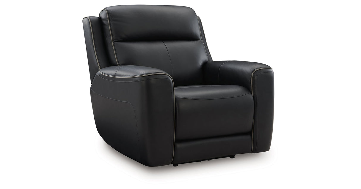 5Z-Comfort Onyx Power Reclining Living Room Set by Ashley at Eve Furniture