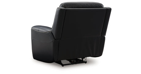 5Z-Comfort Onyx Power Reclining Living Room Set by Ashley at Eve Furniture
