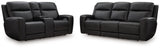 5Z-Comfort Onyx Sofa and Loveseat by Ashley at Eve Furniture
