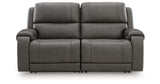 5Z - Pittson Anchor 2-Piece Power Reclining Sectional Loveseat