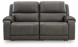 5Z - Pittson Anchor 2-Piece Power Reclining Sectional Loveseat