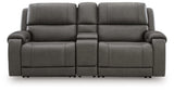 5Z - Pittson Anchor 3-Piece Power Reclining Sectional Loveseat with Console