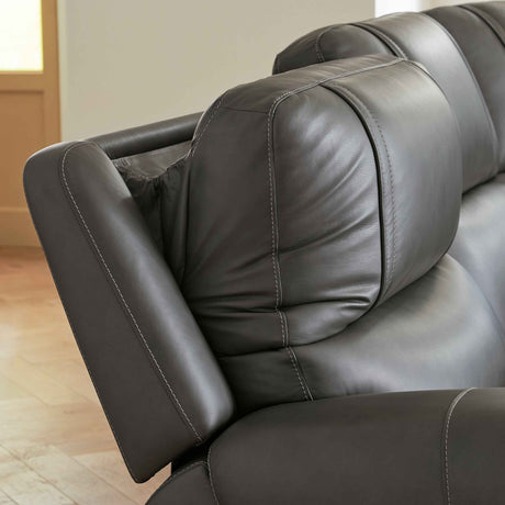 5Z - Pittson Anchor 3-Piece Power Sectional Reclining Sofa by Ashley at Eve Furniture