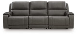 5Z - Pittson Anchor 3-Piece Power Sectional Reclining Sofa