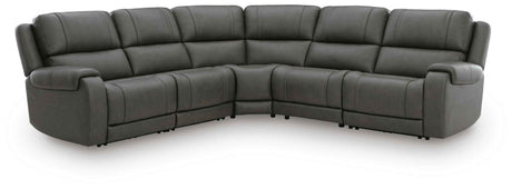 5Z - Pittson Anchor 5-Piece Power Reclining Sectional