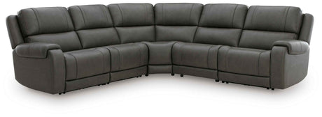 5Z - Pittson Anchor 5-Piece Power Reclining Sectional