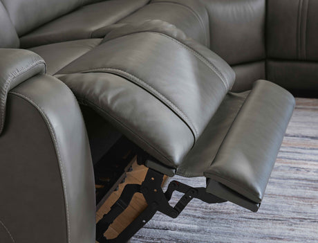 5Z - Pittson Anchor 6-Piece Power Reclining Sectional