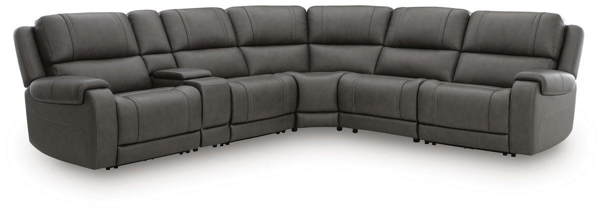5Z - Pittson Anchor 6-Piece Power Reclining Sectional