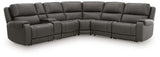 5Z - Pittson Anchor 6-Piece Power Reclining Sectional
