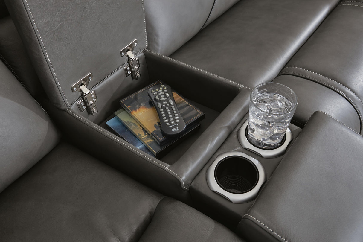 5Z - Pittson Anchor 7-Piece Power Reclining Sectional