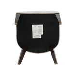 6-Piece Beever Dining Chair and Arm Chair in Taupe by Manhattan Comfort at Eve Furniture
