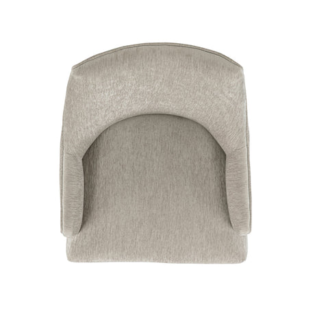 6-Piece Beever Dining Chair and Arm Chair in Taupe by Manhattan Comfort at Eve Furniture
