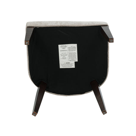 6-Piece Beever Dining Chair and Arm Chair in Taupe by Manhattan Comfort at Eve Furniture