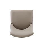 6-Piece Connie Dining Chair and Arm Chair in Taupe by Manhattan Comfort at Eve Furniture