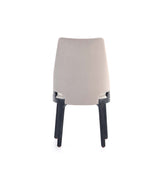 6-Piece Kara Dining Side and Arm Chairs in Light Grey by Manhattan Comfort at Eve Furniture