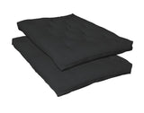 6" Promotional Futon Pad Black by Coaster at Eve Furniture