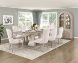 Lofton Light Gray Curio Cabinet by Homelegance at Eve Furniture