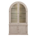 Lofton Light Gray Curio Cabinet