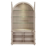 Lofton Light Gray Curio Cabinet