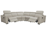 6021 Grey Sectional and armchair w/ manual recliners by ESF Furniture at Eve Furniture