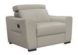 6021 Grey Sectional w/ manual recliners by ESF Furniture at Eve Furniture