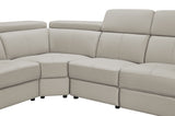 6021 Grey Sectional w/ manual recliners by ESF Furniture at Eve Furniture
