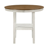Tyler White 5-Piece Pack Counter Height Set by Homelegance at Eve Furniture